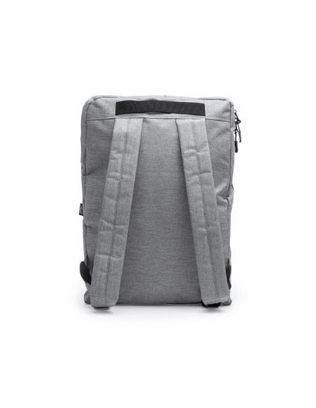 Executive design backpack ideal for 12" laptop, recycled polyester - BENZA
