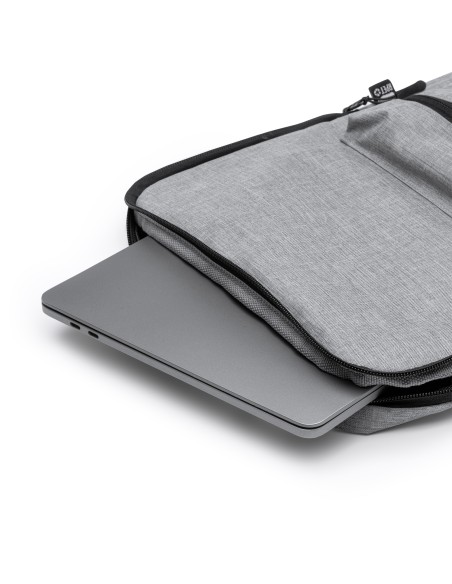 Executive design backpack ideal for 12" laptop, recycled polyester - BENZA
