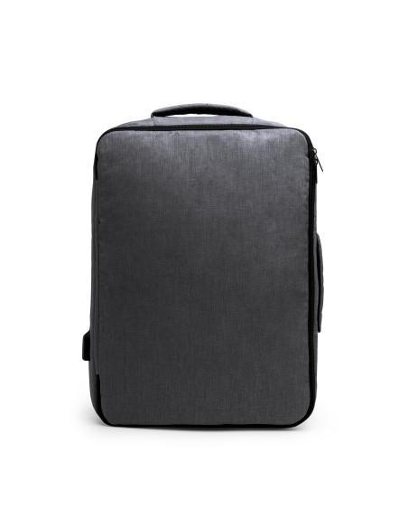 Recycled polyester travel backpack with 13" laptop compartment - VOLPEX