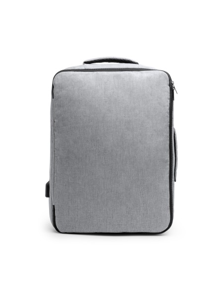 Recycled polyester travel backpack with 13" laptop compartment - VOLPEX