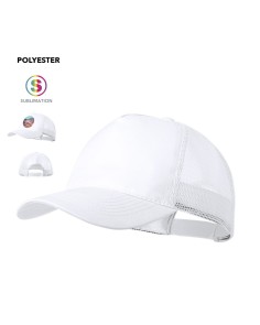 Casquette en polyester à 5...