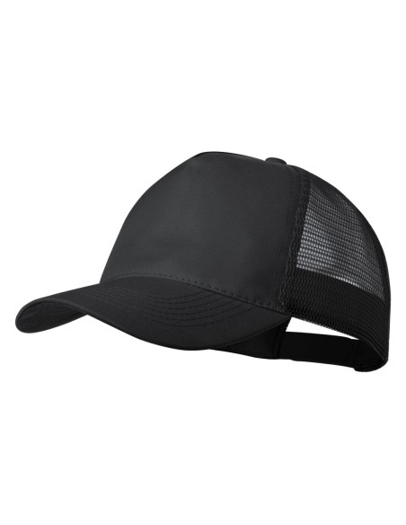 5-panel polyester cap with breathable mesh - Clipak