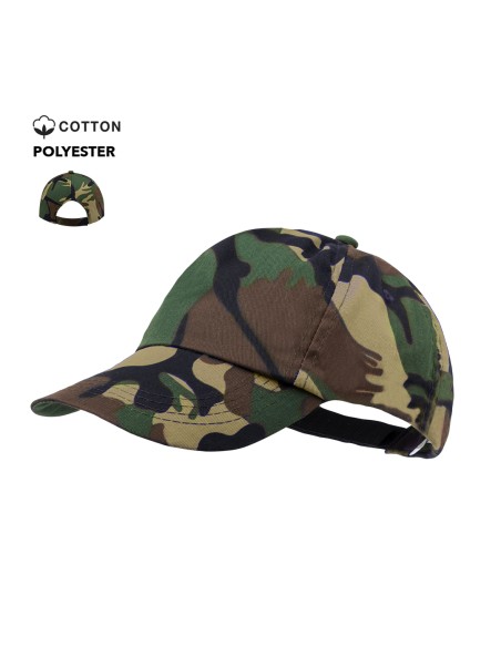 Gorra Camuflaje de algodón/poliéster Personalizable - RAMBO