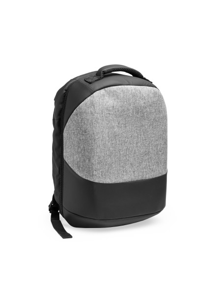 Nylon backpack with USB output and anti-theft system - MOANA