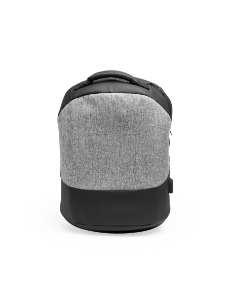 Nylon backpack with USB output and anti-theft system - MOANA