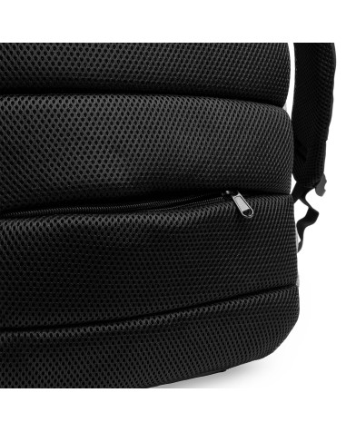 Nylon backpack with USB output and... Nylon backpack with USB output and...