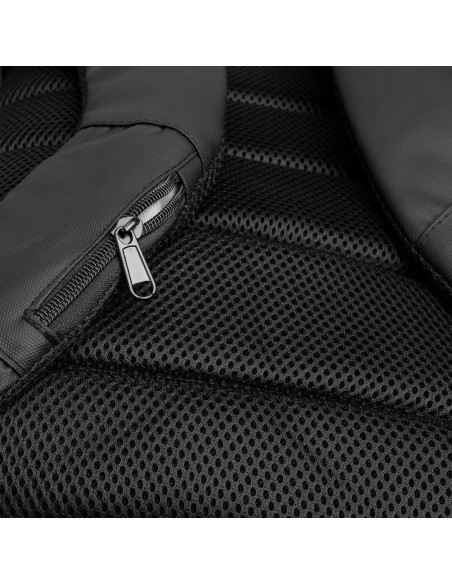 Nylon backpack with USB output and anti-theft system - MOANA