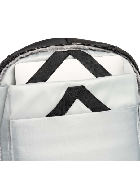 Nylon backpack with USB output and anti-theft system - MOANA