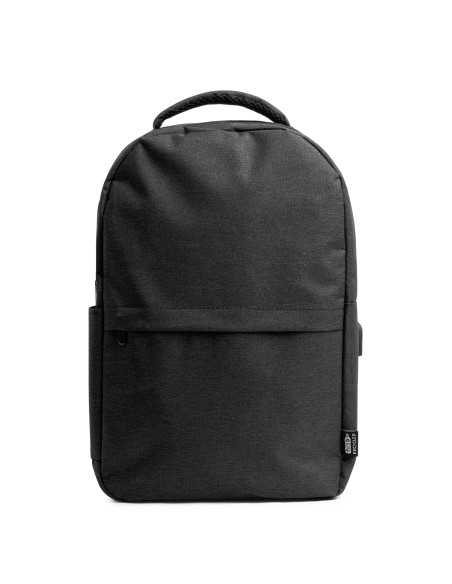 RPET backpack ideal for laptop or 13" tablet - GREGOR