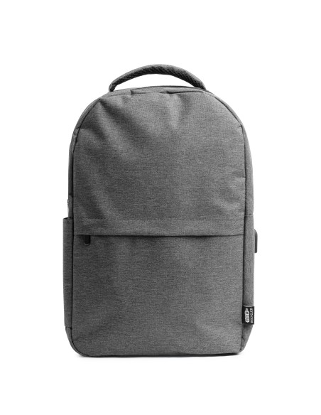 RPET backpack ideal for laptop or 13" tablet - GREGOR