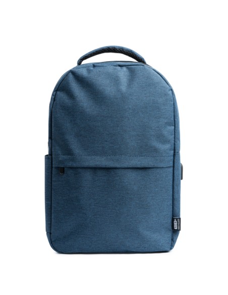 RPET backpack ideal for laptop or 13" tablet - GREGOR