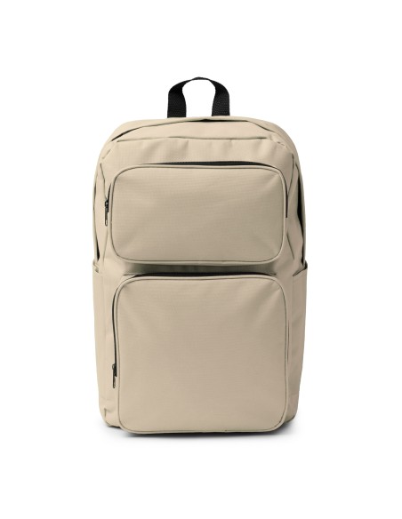 RPET backpack with double front pocket - HOSTIK