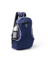 Backpack with zipper closure and...