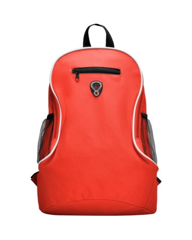 Backpack with zipper closure and... Backpack with zipper closure and...