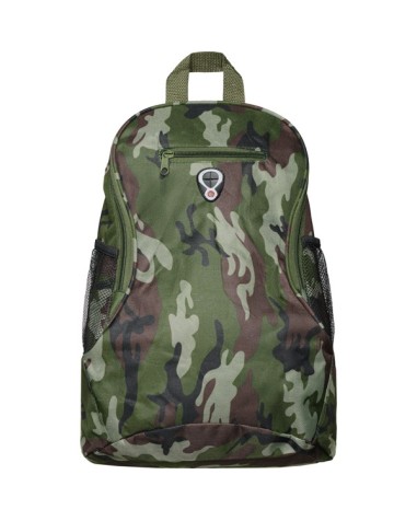 Backpack with zipper closure and... Backpack with zipper closure and...