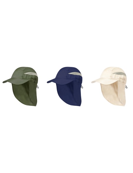 Gorra deportiva diseño Sahara para protección solar - LEVANT