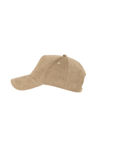 Gorra 5 paneles tejido de pana - Dispart