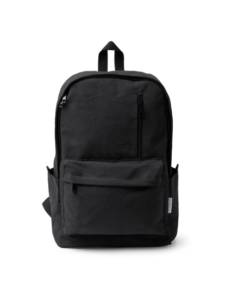 Recycled cotton backpack with interior pocket for 15" 20L laptop - HUDON