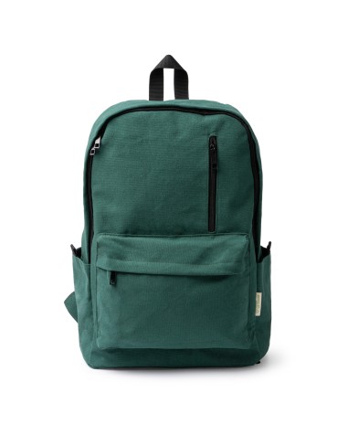 Recycled cotton backpack with... Recycled cotton backpack with...