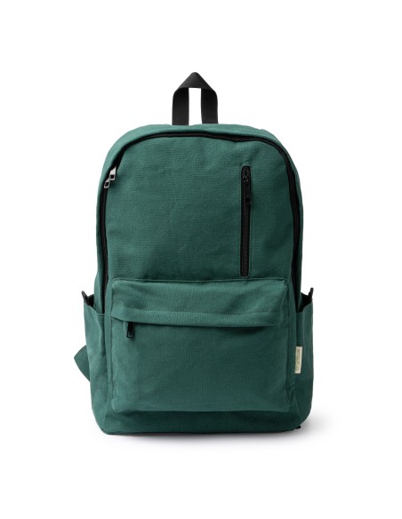 Sac à dos en coton recyclé avec poche intérieure pour ordinateur portable 15" 20L - HUDON