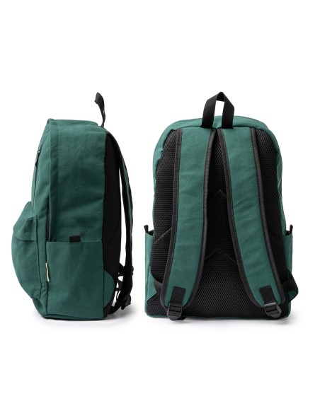 Mochila algodón reciclado con bolsillo interior para portátil 15" 20L- HUDON