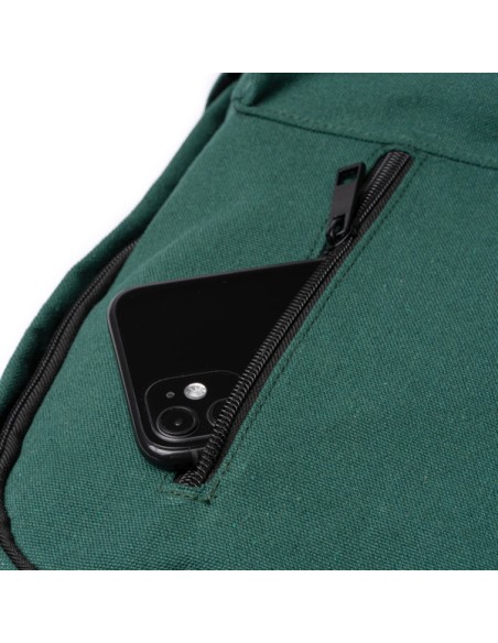 Recycled cotton backpack with interior pocket for 15" 20L laptop - HUDON