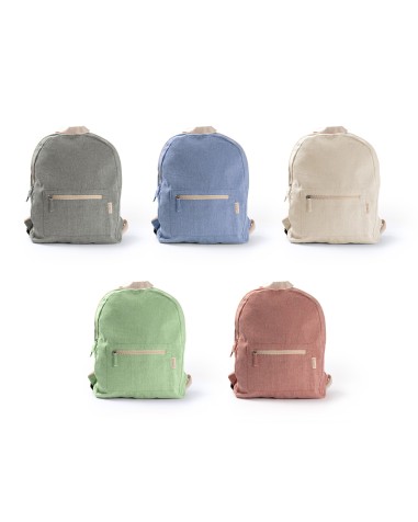 Sac à dos en coton recyclé 12L - FIRENZA Sac à dos en coton recyclé 12L - FIRENZA