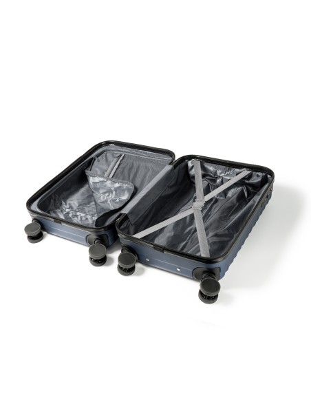 Rigid trolley in resistant ABS with safety lock and suitable for cabin - BLEIK