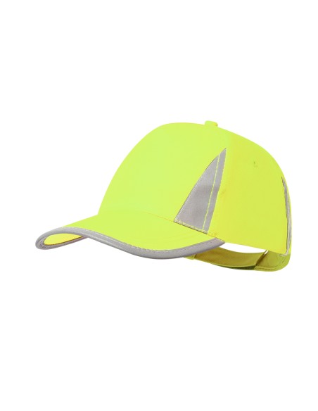 Brixa High Visibility Reflective Polyester 5 Panel Cap