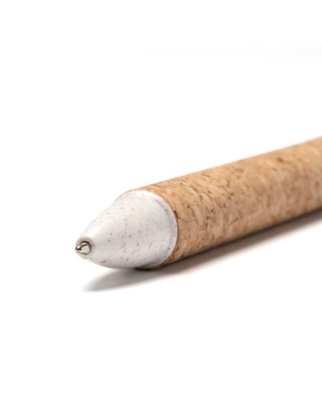Bolígrafo corcho y fibra de trigo 4 tintas - CORLES
