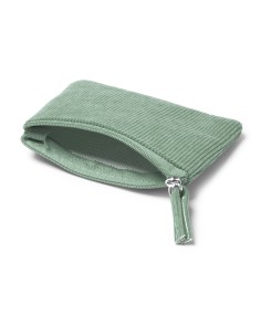 Corduroy purse with zipper...
