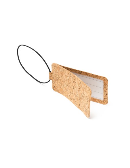 Cork luggage tag - PETRA