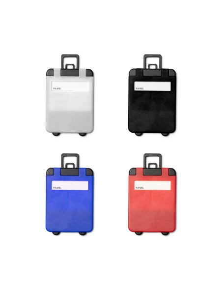 Multi-colour trolley tag - CHARTER