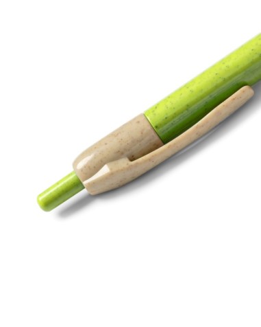 Bolígrafo plástico y fibra de trigo -...