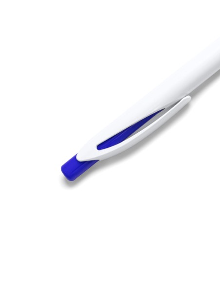 Stylo à bille à bouton-poussoir avec pointe assortie en finition bicolore - CITIX