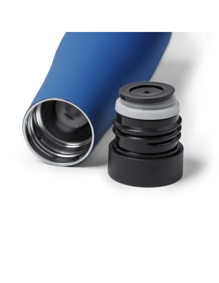 Stainless steel thermal bottle with matte finish - TURMAN