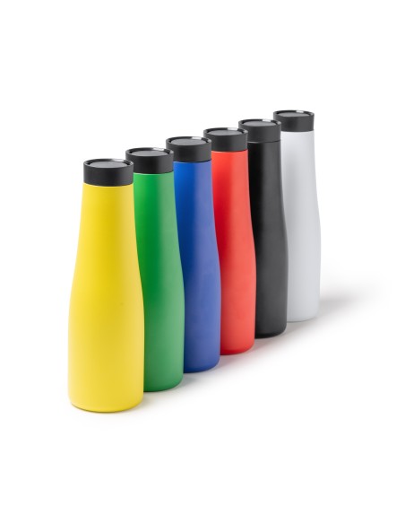 Bouteille isotherme en acier inoxydable avec finition mate - TURMAN
