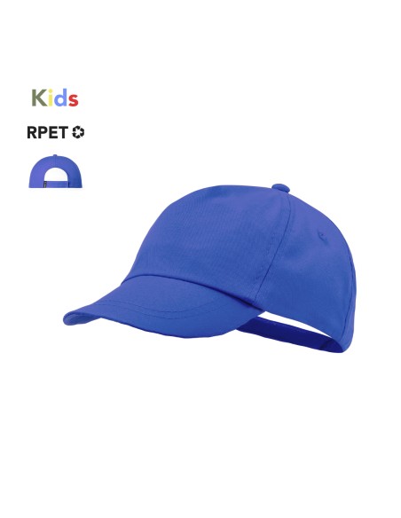 Casquette enfant personnalisable en polyester RPET - RICK