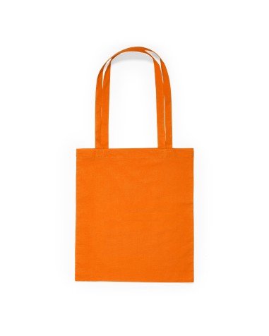 140g/m2 cotton shopping bag with long... 140g/m2 cotton shopping bag with long...