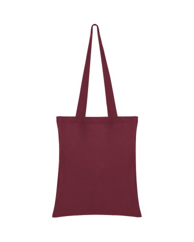 140g/m2 cotton shopping bag with long... 140g/m2 cotton shopping bag with long...