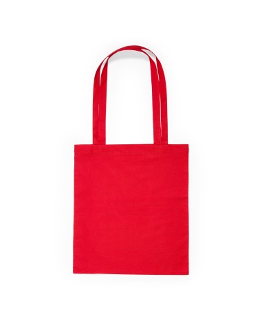 140g/m2 cotton shopping bag with long... 140g/m2 cotton shopping bag with long...