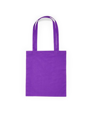 140g/m2 cotton shopping bag with long... 140g/m2 cotton shopping bag with long...