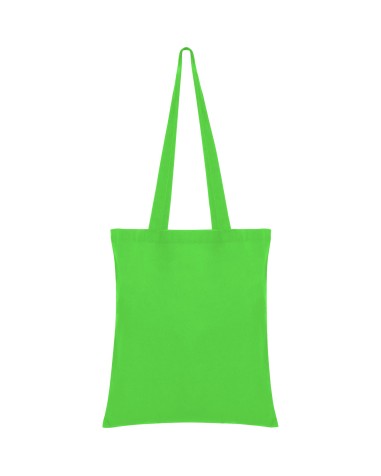 140g/m2 cotton shopping bag with long... 140g/m2 cotton shopping bag with long...