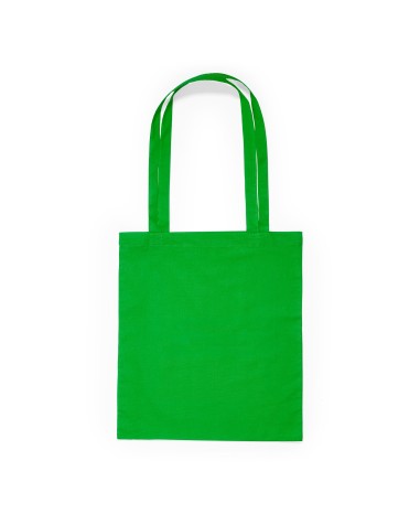 140g/m2 cotton shopping bag with long... 140g/m2 cotton shopping bag with long...