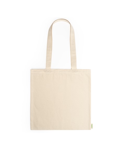 Organic cotton bag 300g/m2 with long handles (40x40cm) GRETA