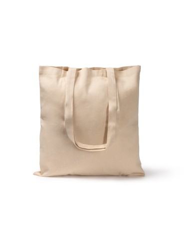 Organic cotton bag 220g/m2 with long... Organic cotton bag 220g/m2 with long...
