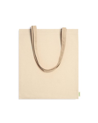 Bolsa algodón orgánico 120g/m2 con... Bolsa algodón orgánico 120g/m2 con...