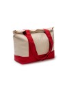 Organic cotton beach bag 280g/m2 with... Organic cotton beach bag 280g/m2 with...