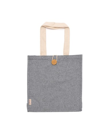 Recycled cotton bag 300g/m2 with long... Recycled cotton bag 300g/m2 with long...