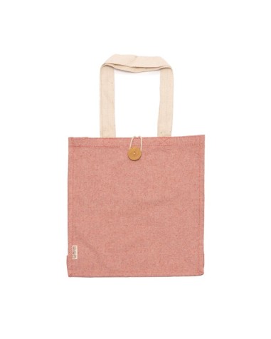 Recycled cotton bag 300g/m2 with long... Recycled cotton bag 300g/m2 with long...